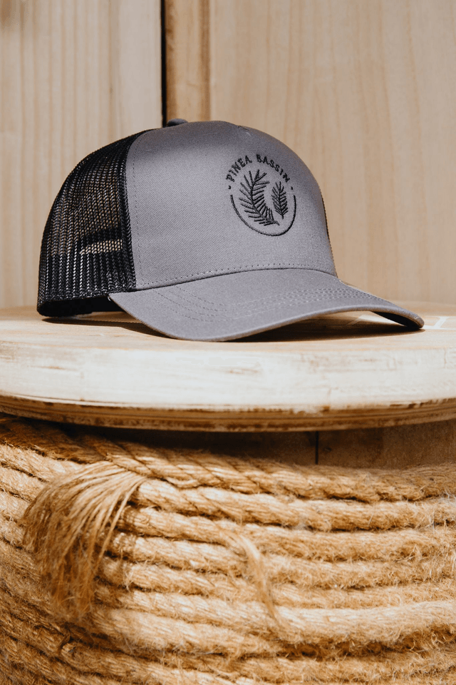 CASQUETTE TRUCKER - GRIS FONCÉ
