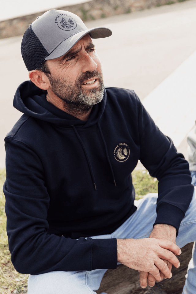CASQUETTE TRUCKER - GRIS FONCÉ